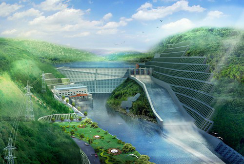 保定老挝南塔河1号水电站项目